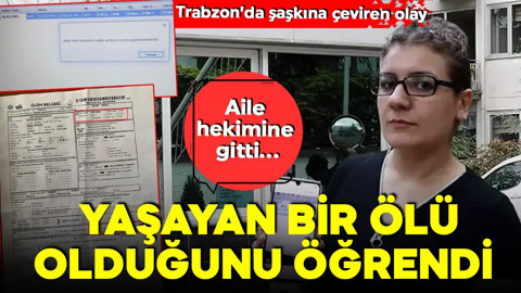 Film değil gerçek! Aile hekimine gitti hayatının şokunu yaşadı! Yıllardır yaşayan bir ölüymüş