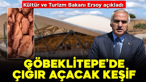 Göbeklitepe'de çığır açacak keşif! Kültür ve Turizm Bakanı Mehmet Nuri Ersoy duyurdu