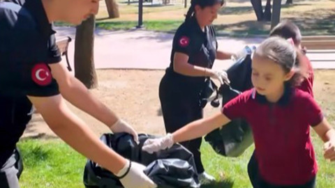 Kütahya’da Avrupa Hareketlilik Haftası’na özel çöp toplama etkinliği düzenlendi