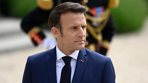 Macron'dan Filistin kararı: Pazartesiyi işaret etti