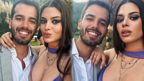 Derin Talu'dan sevgilisiyle sürpriz paylaşım! O detay çok konuşulur