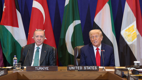 BM'de kritik Gazze zirvesi! Cumhurbaşkanı Erdoğan ile Trump baş köşede! Erdoğan'dan ilk açıklama: "Çok verimli bir toplantıydı"