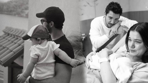 Kaan Yıldırım'dan yeni baba-oğul pozları! İşte minik Fikret Hakan'ın son hali!