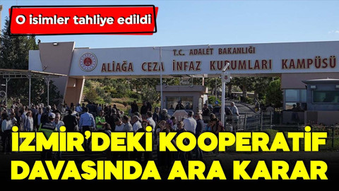 İzmir Büyükşehir Belediyesi'nin yolsuzluk davasında o isimler tahliye edildi!