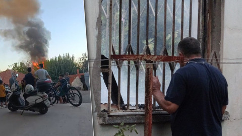 Antalya’da yangın paniği! Kızını alevlerin arasından çıkardı: Evi gözlerinin önünde küle döndü