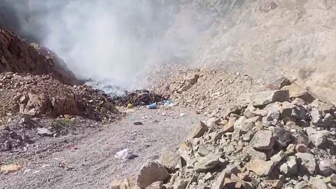 Erzurum'da çevre felaketi kapıda! Çöpler dere yatağına bilinçsizce atılıp yakılıyor