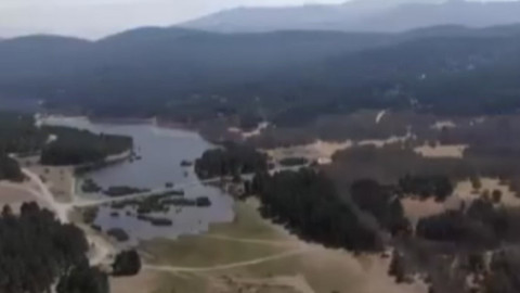 Afyonkarahisar ve Denizli'nin ortak doğa güzelliği Akdağ Tabiat Parkı  görenleri büyülüyor