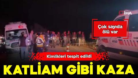 Katliam gibi kaza! Otomobil uçuruma yuvarlandı… Çok sayıda ölü var