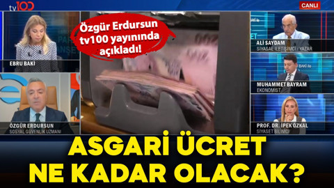 Asgari ücret ne kadar olacak? Özgür Erdursun'dan dikkat çeken tahmin geldi