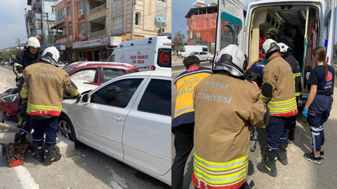 Samandağ’da trafik kazası: 6 kişi yaralandı