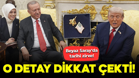 Beyaz Saray'da tarihi zirve! O detay dikkat çekti