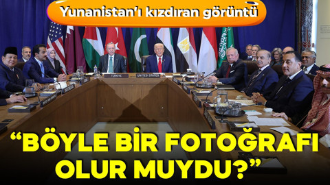 Yunanistan'ı bu fotoğraf çok kızdırdı! Yunan basını sordu: Miçotakis’in fotoğrafı olur muydu?