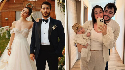 Berkay Hardal ile Dilan Telkök'ün oğulları 1 yaşına girdi! Noyan'ın son hali gündem oldu