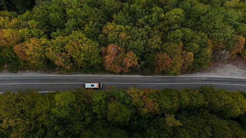 Bolu'da sonbahar renkleri ormanlara hakim oldu! Ortaya unutulmaz görüntüler çıktı