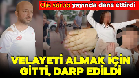 Oğluna oje sürüp para için dans ettirmişti! Velayeti almak için giden baba dehşeti yaşadı