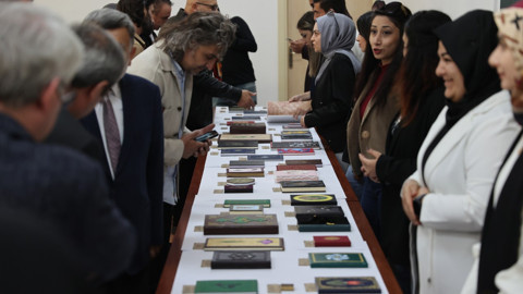Konya’da klasik cilt ve kağıt restorasyonunu tamamlayan kursiyerler eserlerini tanıttı