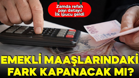 Emekli maaşlarındaki fark kapanacak mı? Zamlarda refah payı detayı: İlk ipuçları geldi
