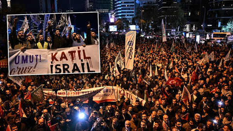 Türkiye Sumud Filosu için ayakta! Yurdun dört bir yanında tepki yürüyüşleri