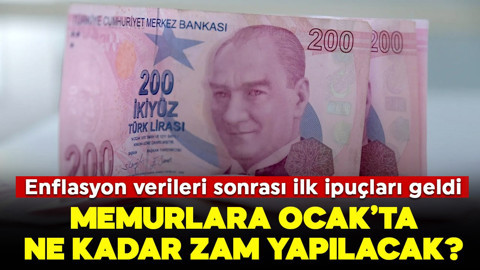 Memurlara Ocak’ta ne kadar zam yapılacak? Enflasyon rakamları sonrası ilk ipuçları geldi