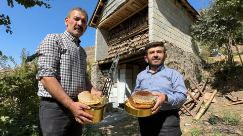 Hakkari’de 3.200 rakımda yetişiyor! Kilosu 2.500 TL'den satılan balın hasatı başladı