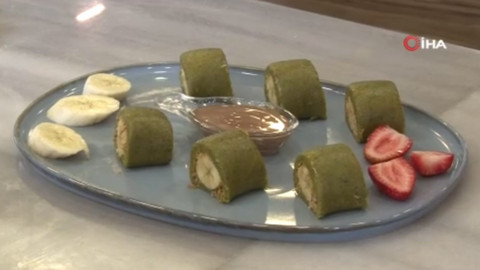 Adanalı ustadan sıra dışı tatlı: ‘Sushi Kadayıf’