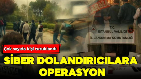 6 ilde siber dolandırıcılara operasyon: Çok sayıda kişi tutuklandı