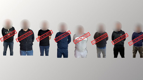 Ulusal seviyede aranan 8 suçlunun Türkiye'ye iade edildi!