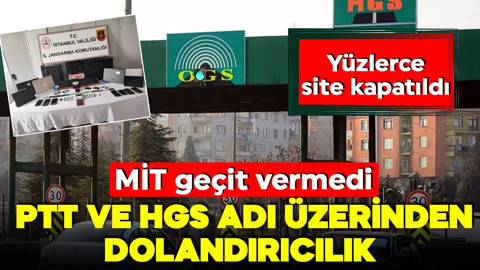 Siber suç örgütüne MİT operasyonu: PTT ve HGS adını kullanan 10 kişi yakalandı