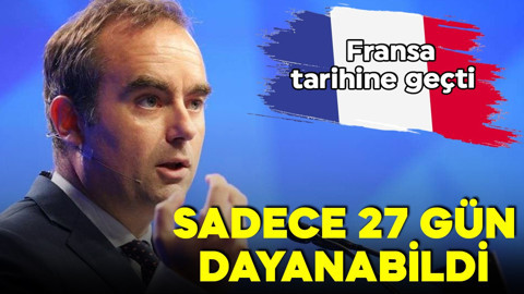 Fransa'da siyasi kriz! Dün hükümeti kuran Başbakan Lecornu istifa etti!