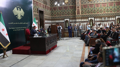 Suriye'de Halk Meclisi seçim sonuçları açıklandı