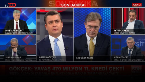 Osman Gökçek’ten Mansur Yavaş’a ‘Usulsüzlük’ iddiası! tv100’e konuştu: “Yavaş 21 TL olması gereken suyu 43 TL’ye satıyor”