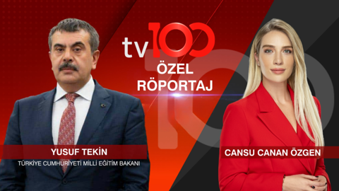 Milli Eğitim Bakanı Prof. Dr. Yusuf Tekin tv100'de! 12 yıllık zorunlu eğitim süresi kısalacak mı?