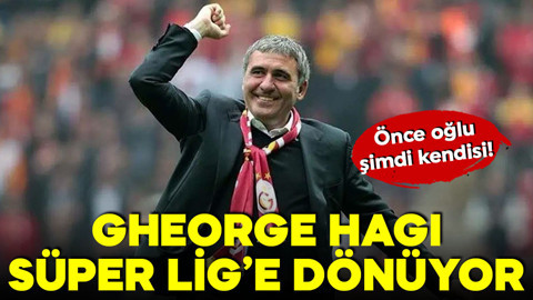 Önce oğlu, şimdi kendisi! Galatasaray efsanesi Gheorghe Hagi, Süper Lig’e geri dönüyor!