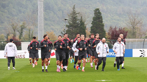 A Milli Takım’da Bulgaristan ve Gürcistan maçı hazırlıkları sürüyor