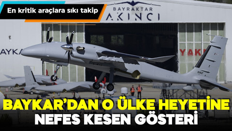 Baykar'a İtalya Savunma Bakanlığı'ndan ziyaret! İtalyan heyete nefes kesen gösteri