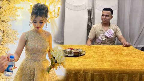 Gelin Suriye'de damat Türkiye'de! Şanlıurfa'da yapılan düğünü görenler şaşkına döndü