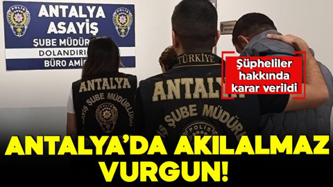 Antalya’da akılalmaz vurgun! Türkiye'de yatırım yapma vaadiyle kandırdı, sahte belgeler düzenledi.... Tutuklandılar