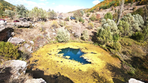 Sivas’taki Dipsizgöl yağlıboya tabloyu andırdı! Pastel tonlara bürünen doğa mest etti