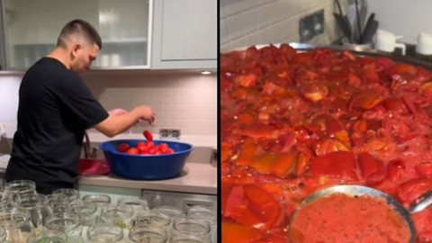 60 konserve kavanozu boş şekilde duruyordu! Eve geç gelen kadın mutfağa girince gözlerine inanamadı