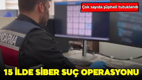 5 ilde 'siber suç' operasyonu: Çok sayıda kişi tutuklandı