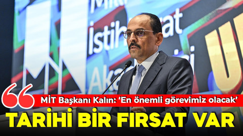 Uluslararası İstihbarat Kongresi Türkiye’de ilk kez düzenleniyor! MİT Başkanı Kalın: 'Gazze'de ateşkes barışa dönüşmeli'