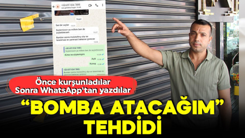 Adana'da tatlıcıya kurşunlu saldırı!  “Bomba atacağım” tehdidi!