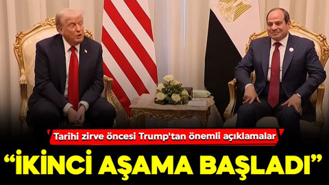 Tarihi zirve öncesi Trump'tan önemli açıklamalar: İkinci aşama başladı