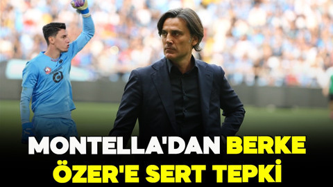 Montella'dan Berke Özer'e sert tepki! ''Kimseye haber vermeden kamptan gitmek olmaz''