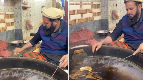 Pakistan'da pişirilen yumurta sosyal medyada gündem oldu