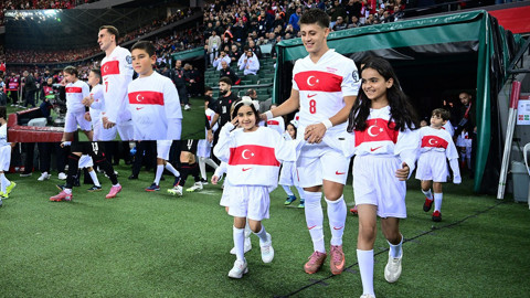 A Milli Takım'dan Gürcistan maçında anlamlı hareket! Filistin'in sesi oldular