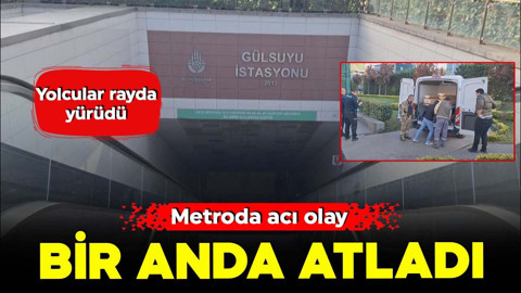 İstanbul metrosunda acı olay! Bir anda atladı, hiç kimse fark etmedi… Seferler aksadı, yolcular raylarda yürüdü