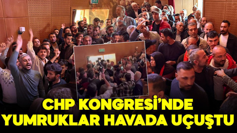 CHP Malatya Kongresi karıştı! Salondaki kavgaya polis müdahale etti