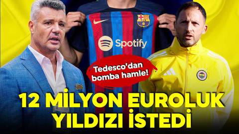 Fenerbahçe gaza bastı! Tedesco’dan sürpriz transfer talebi! Sadettin Saran’dan 12 milyon euroluk yıldızı istedi