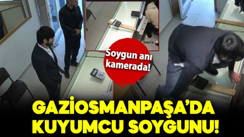 Gaziosmanpaşa'daki kuyumcu soygununun failleri yakalandı